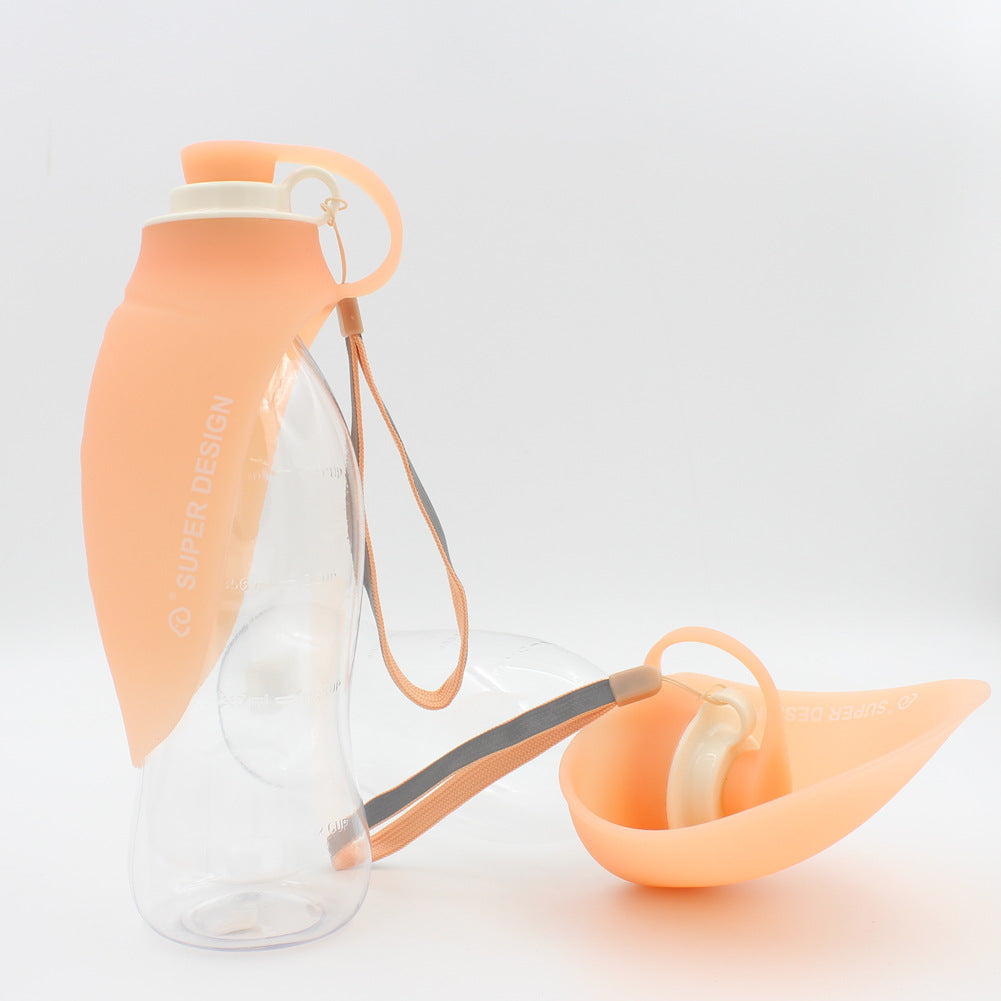 Portable Pet Dog Water Bottle Drinking Bowls Feeding Water Dispenser