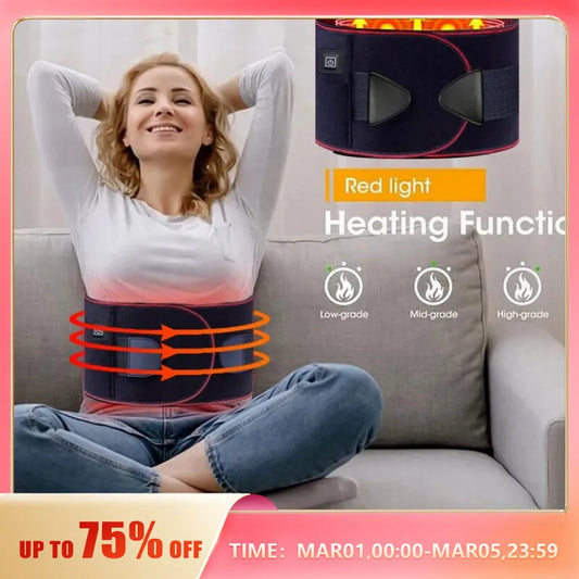 Personalized Therapy Electric Heating Belt with Adjustable Temperature
