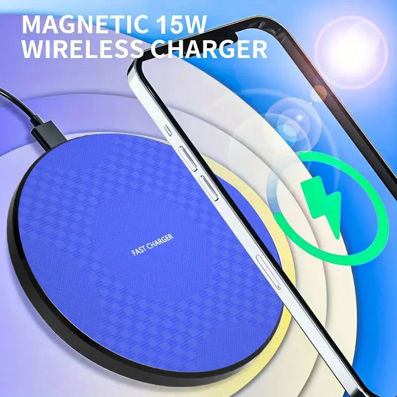 Efficient Charging Companion Fast Wireless Charging Stand for iPhone & Samsung Galaxy