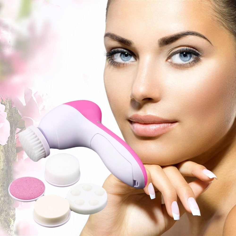 5 in 1 Electric Facial Cleanser