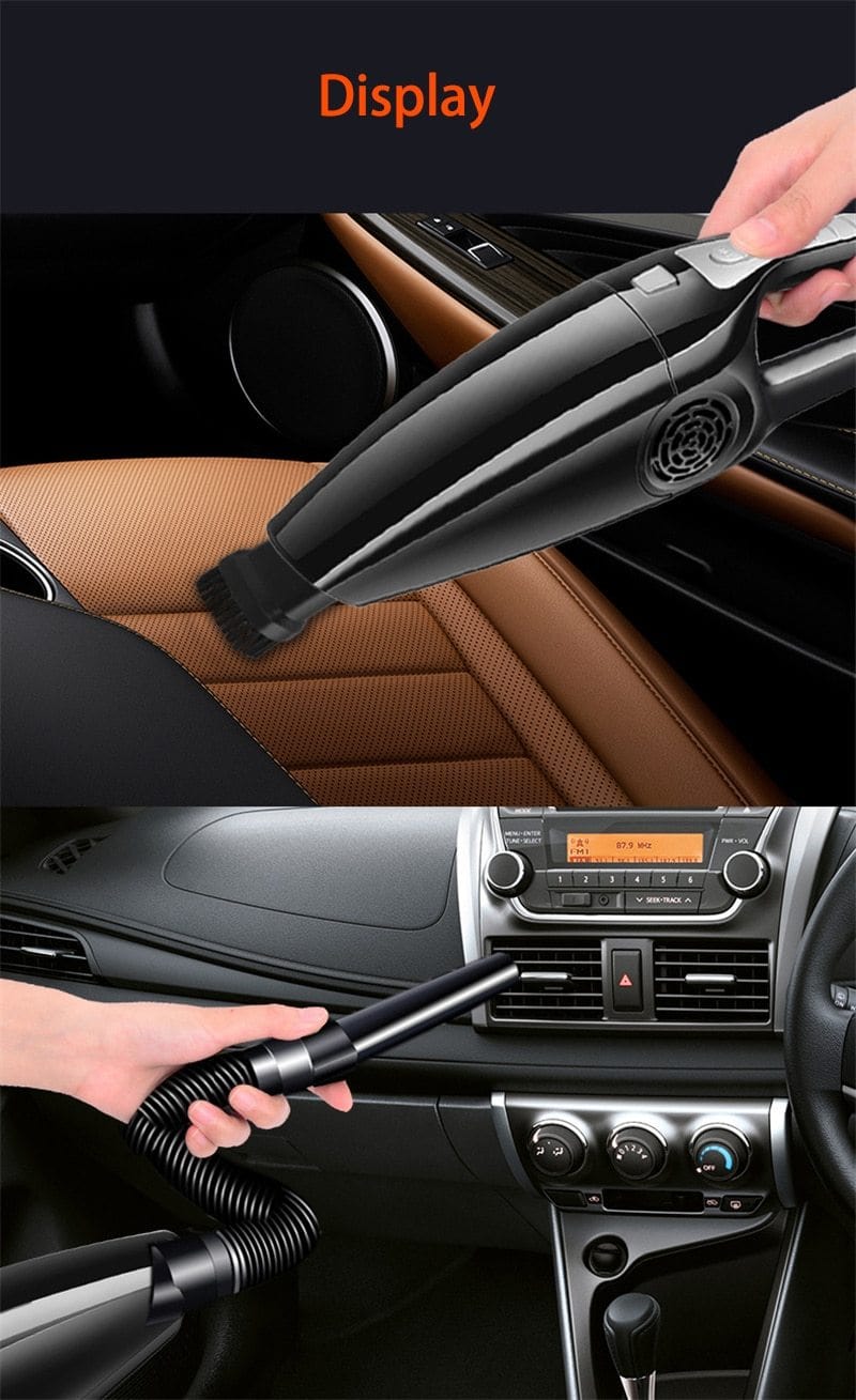 Portable Car Vacuum Cleaner High Suction For Car