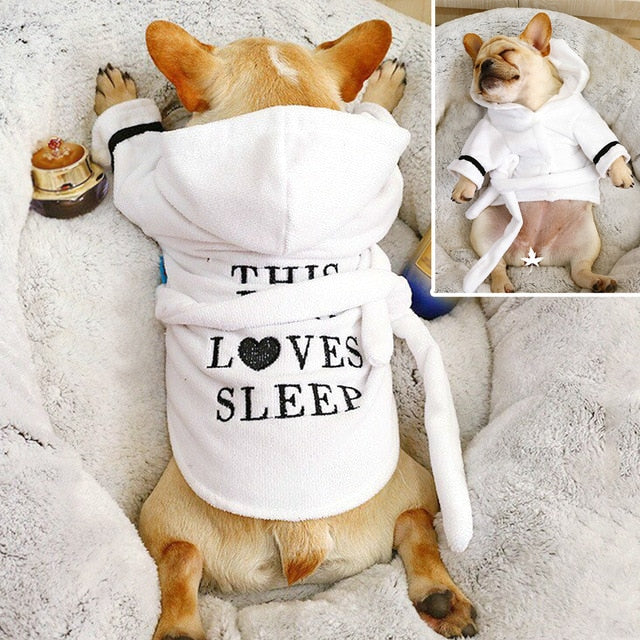 Cute Dog Clothes - This Dog Loves Sleep