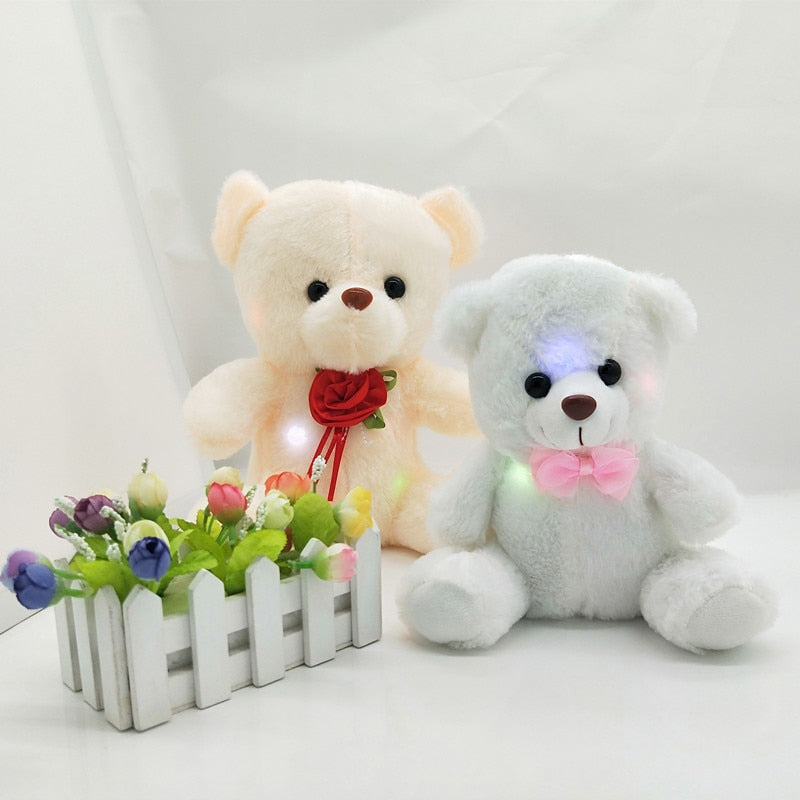 LED Teddy Bear Colorful Plush Gift