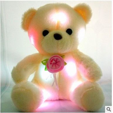 LED Teddy Bear Colorful Plush Gift