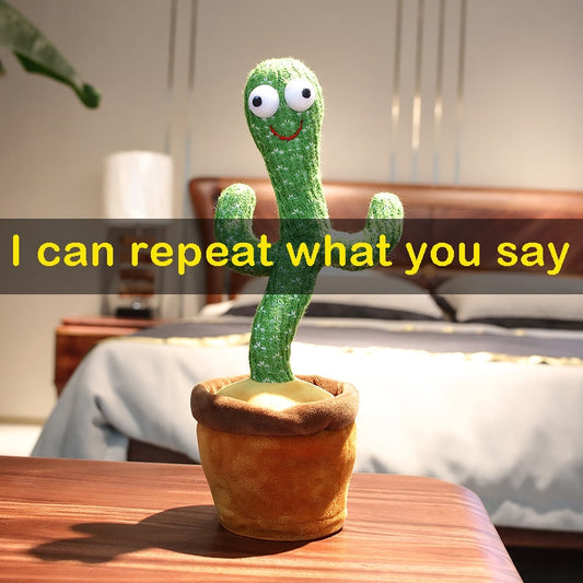 Cactus Dancing and Speaking Toy
