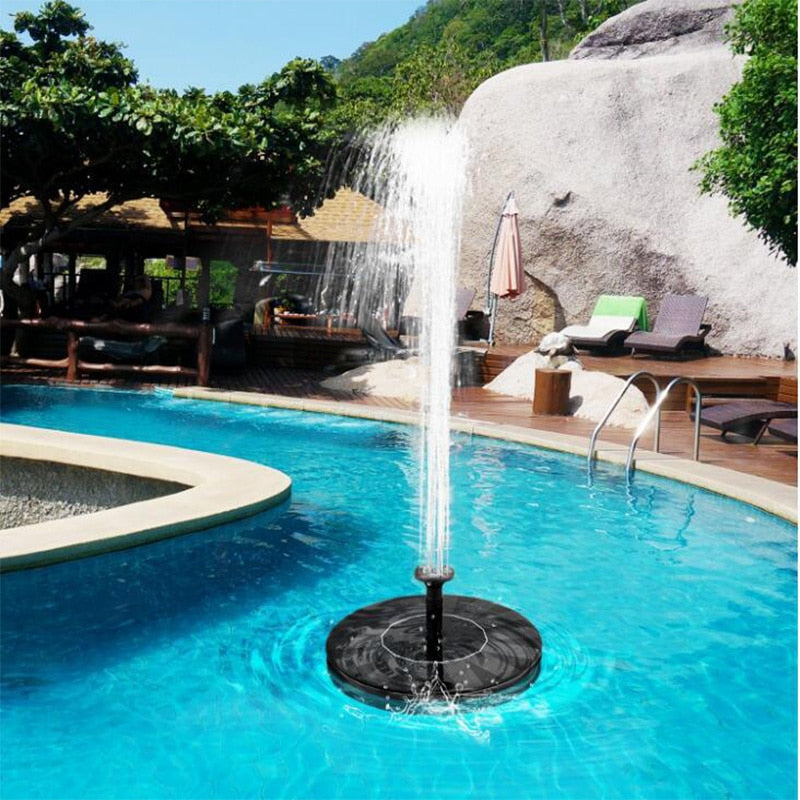 Solar Panel Water Fountain Garden Fountain Pump